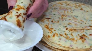 Блины с припеком.