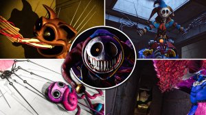 Все Сцены с Прототипом из всех Глав - Poppy Playtime: (Подборка)