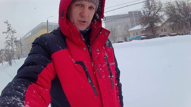 ЖИЗНЬ КУРЬЕРА ЗА РУЛЕМ..ОПЯТЬ Снегопад!!!