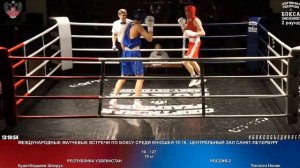 127 70 кг Худойбердиев ШохрухПогосян  Ноник