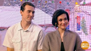 Елизавета Худайбердиева и Сергей Шубенков - о проекте "Ледниковый период". Доброе утро. Фрагмент ...