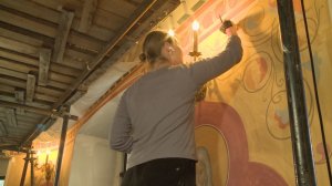 В Николо-Ямском храме Рязани завершают роспись стен