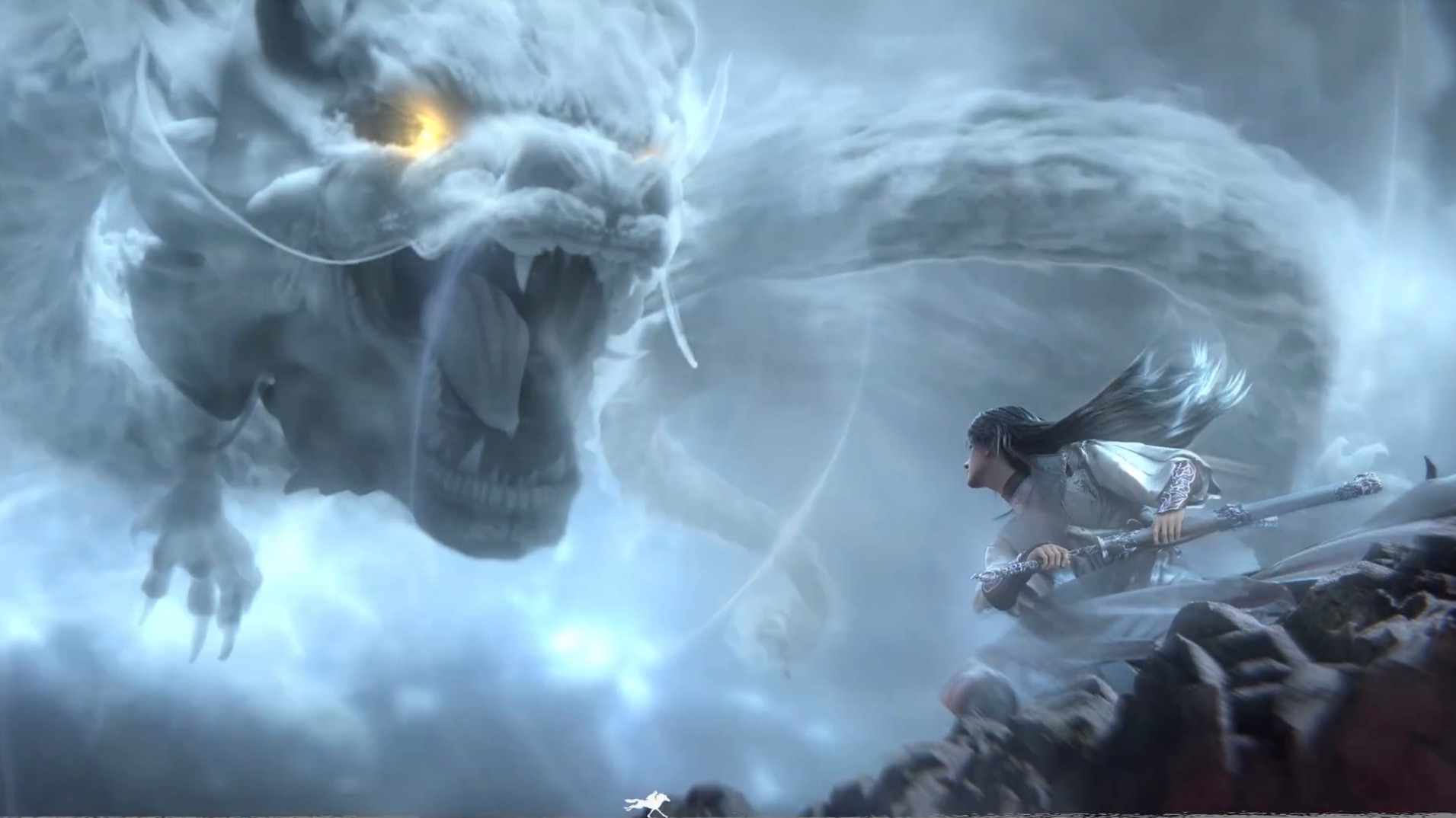 Отвага меча среди снегов - Трейлер