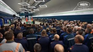 Лукашенко в метро