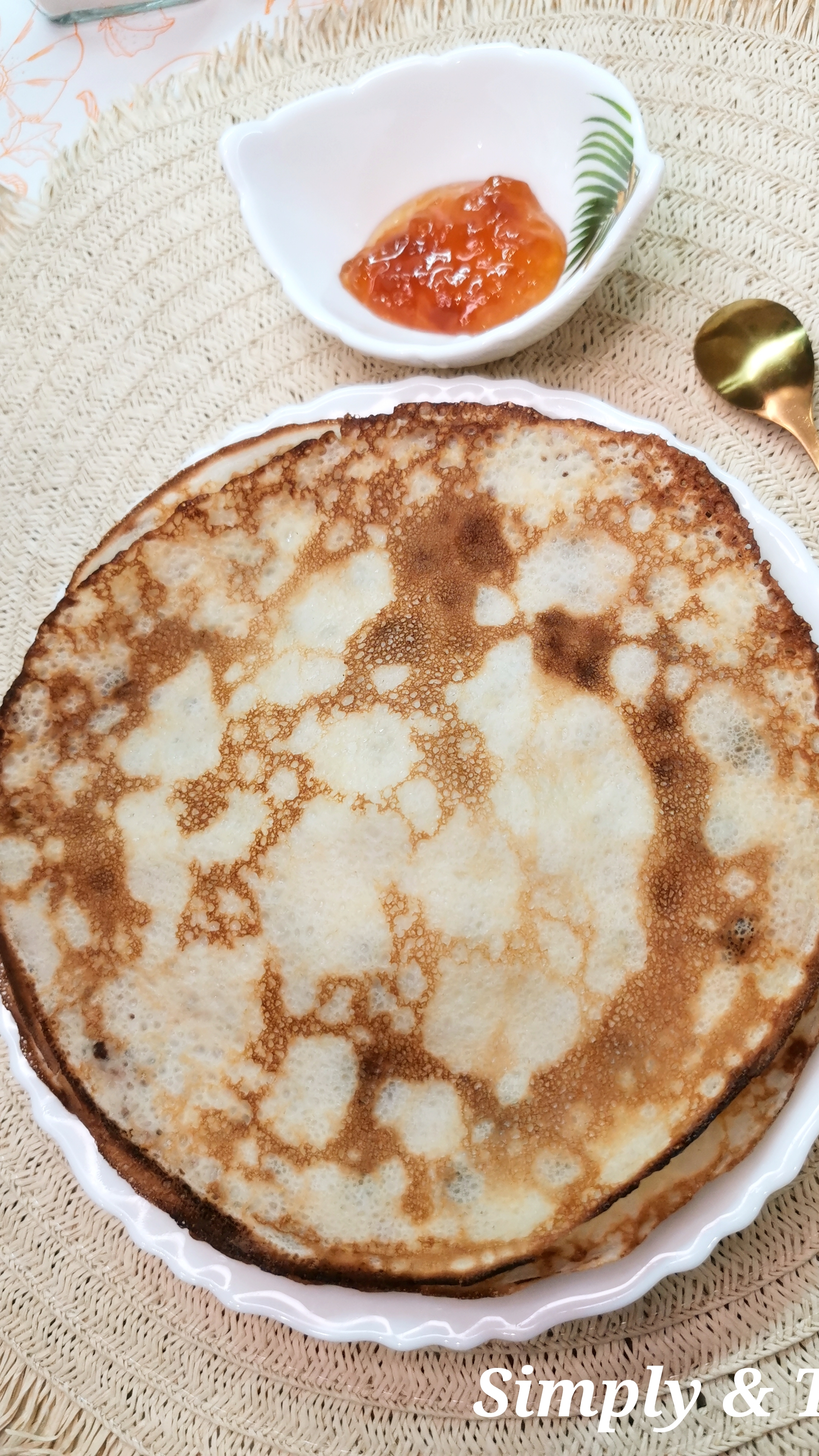 Блины на кипятке 🥞😋