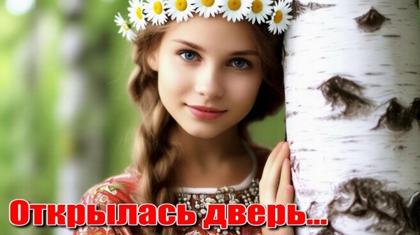 Открылась дверь... Песни ИИ. #Нейросетьклипы #музыкаИИ #Нейросетьпесни