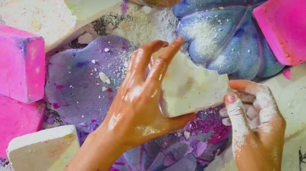 АСМР мел❤ Asmr crushing gueen❤ Вечернее субботнее видео