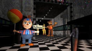 АНИМАТРОНИКИ ПУГАЮ ОХРАНИКА В FNaF 2 В ► Garry's Mod