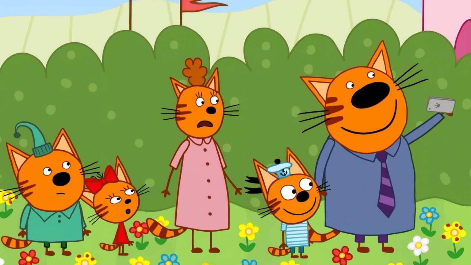 Три Кота - Учим Цвета для Детей и Малышей | Три Кота Мультик Смотреть | Развивающая Игра смотреть онлайн