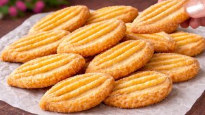 Самое вкусное и быстрое печенье! Готовьте хоть каждый день!