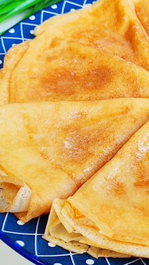 Тонкие творожные блинчики на Масленицу🥞