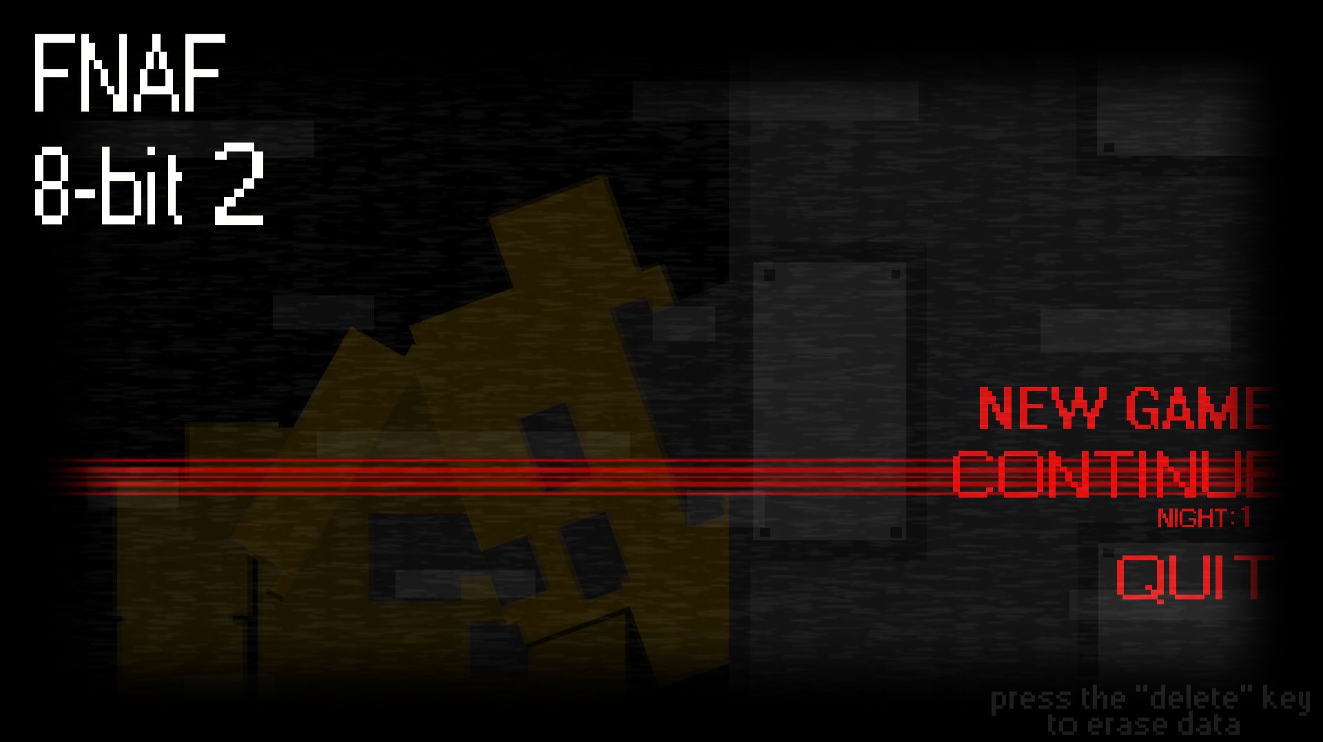 Фнаф 2 но в 8-bit смотреть онлайн