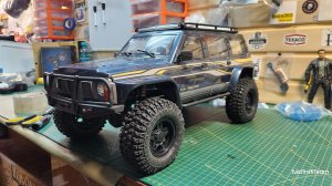 Продолжение работ по колесам на Yikong yk4107 Nissan Patrol Y60