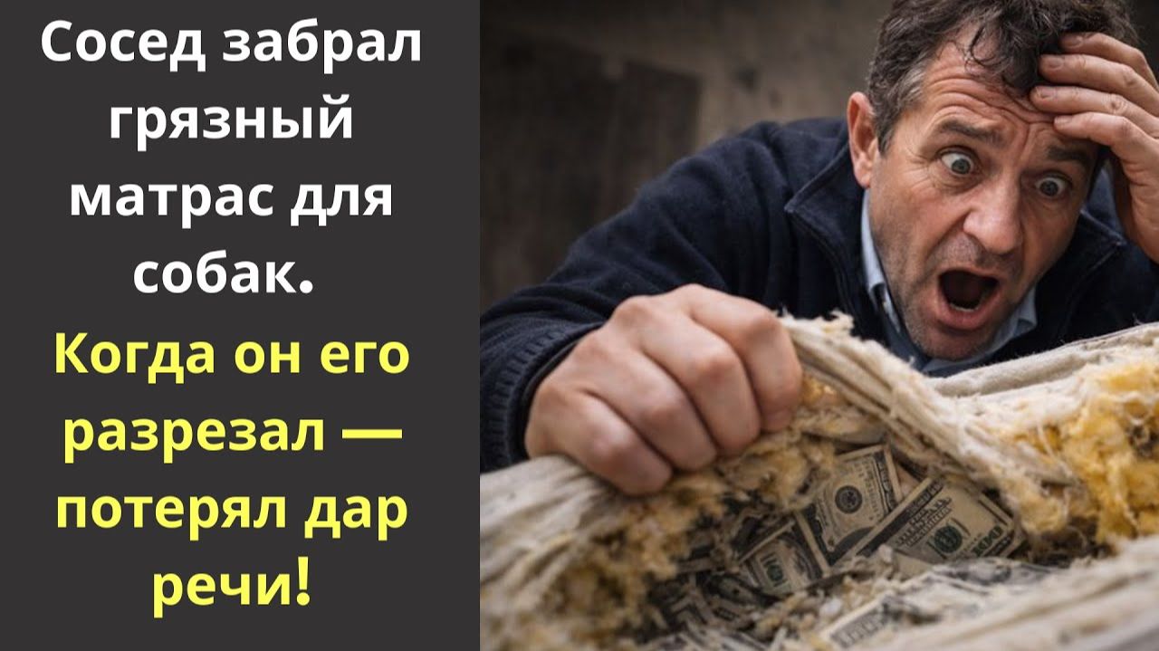 Собака начала царапать старый матрас… Хозяин глянул внутрь и не поверил своим глазам! Собака начала царапать старый матрас… Хозяин глянул внутрь и не поверил своим глазам!