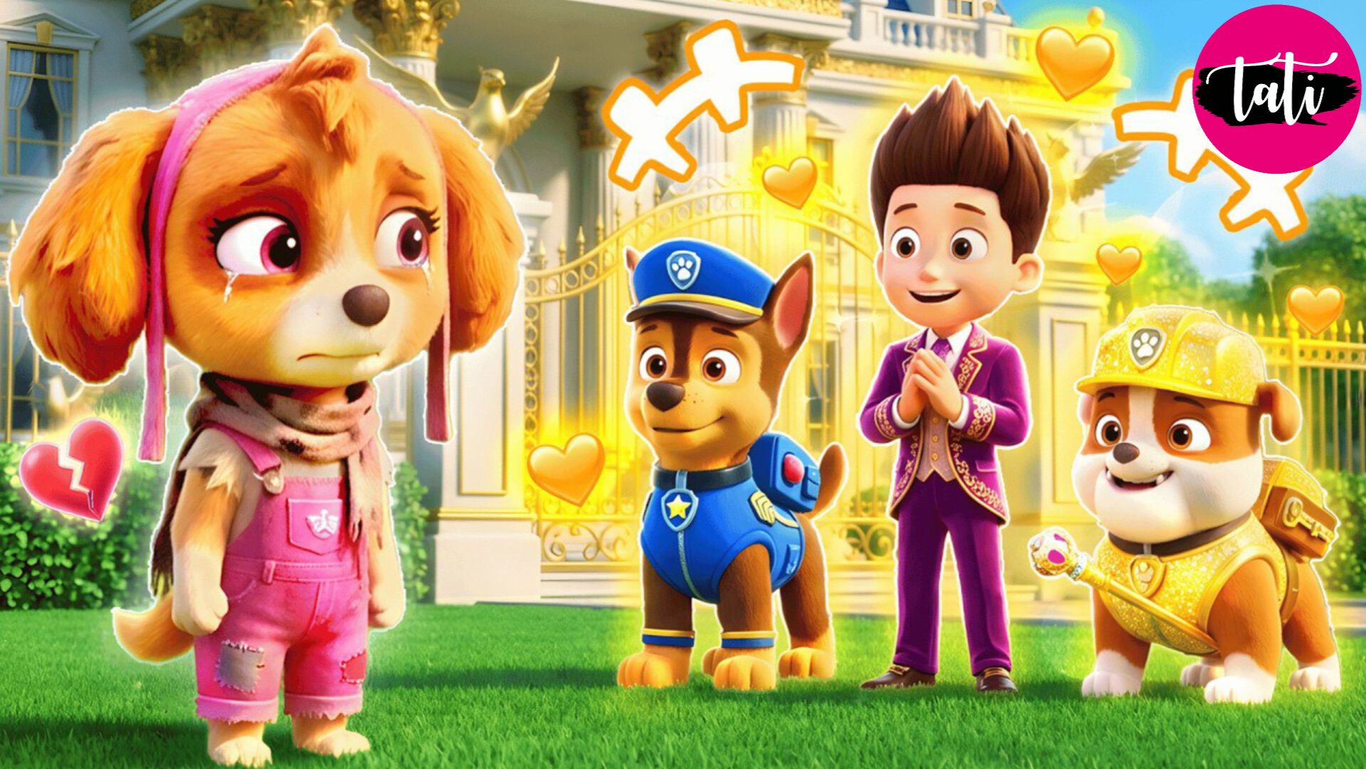 Щенячий патруль и Маршалл. Залипательное видео. Мультфильм для детей и малышей. Анимация 271 смотреть онлайн