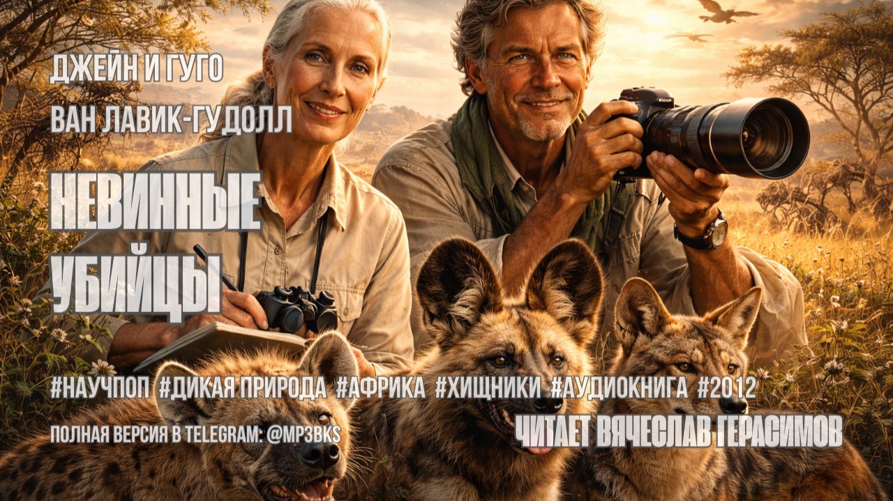 Аудиокнига. Джейн Гудолл и Гуго ван Лавик — «Невинные убийцы» Аудиокнига. Джейн Гудолл и Гуго ван Лавик — «Невинные убийцы»