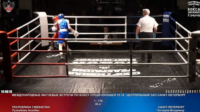 170 46 кг Рузимбоев Асилбек Гончаров Владимир