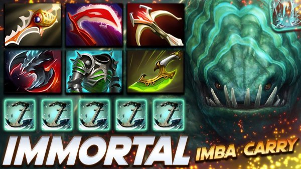 TIDEHUNTER IMBA CARRY — профессиональный геймплей в Dota 2 [Смотри и учись]