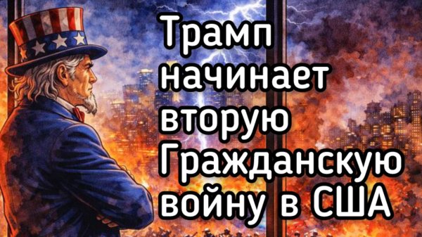 Трамп начинает 2-ю Гражданскую войну в США. Верховный суд отменяет решение президента