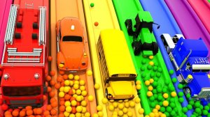 Суперкар Маккуина с шариковой шиной - Детские стишки и песенки для детей - Обучение детей