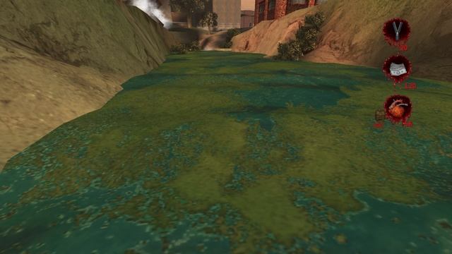 Postal 2. Вода бултыхается в реке