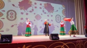 Народный коллектив "Маруся" выступает на концерте 20.02.2026