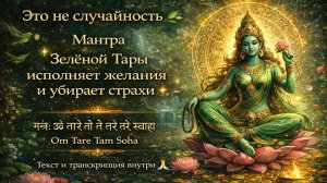 Мантра Зеленой Тары: Исполняет Желания и Творит Чудеса за Минуты? Убирает Страхи и Блоки ✨💚🙏