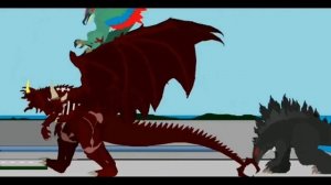 Королевская битва Кайдзью против Разрушителя