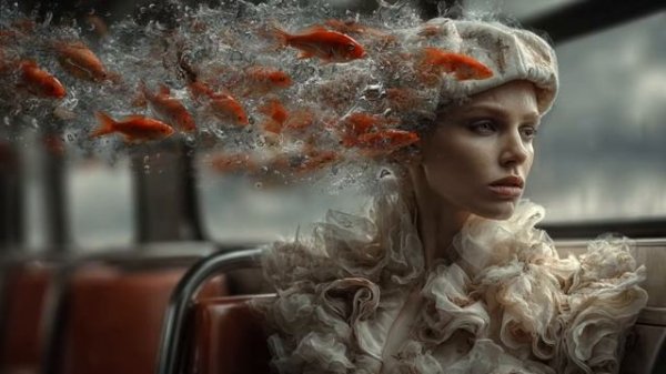 TRUTH IS FILTHY AND BEAUTIFUL AT ONCE - ORIGINAL LYRICS, SURREAL MUSIC VIDEO & AI ART-(1074p25)