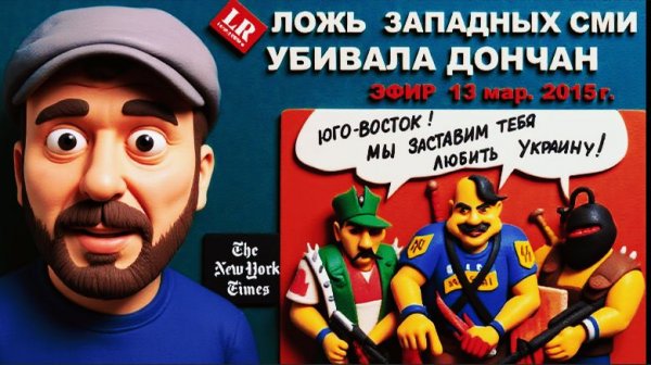 ШАРИ / ЭСТОНСКОМУ Delfi  ( ЭФИР  13 мар. 2015 г)   ЛЖИВЫЕ ЗАПАДНЫЕ СМИ НАТРАВИЛИ ЛЮДЕЙ ДРУГ НА ДРУГА