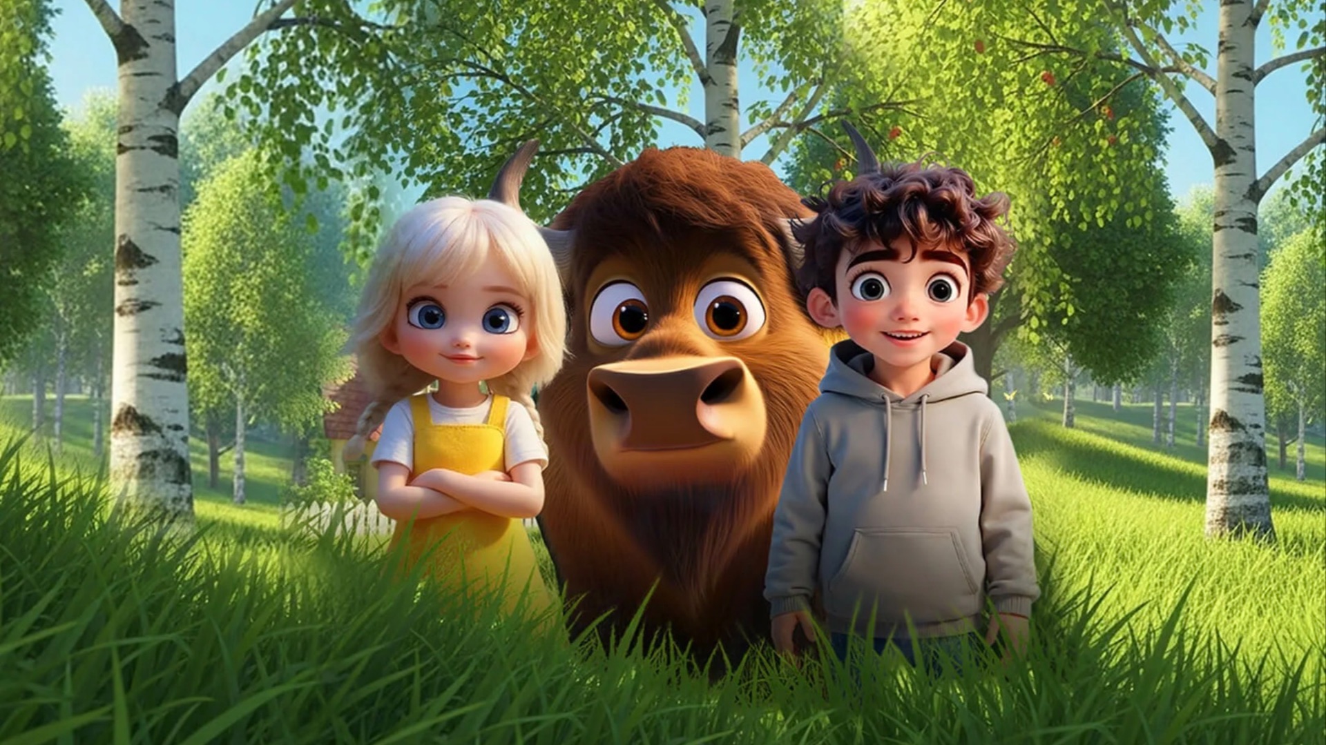 Беловежская пуща. Зубр Бублик и большой побег 2025 Трейлер смотреть онлайн