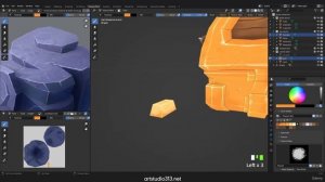 45 - 05 16 Hand painting the Gold