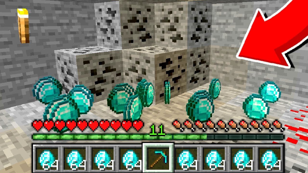 МАЙНКРАФТ ВЫЖИВАНИЕ! *НАШЁЛ АЛМАЗЫ*#4 смотреть онлайн