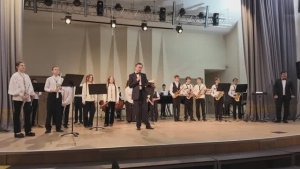 Концерт духовых и ударных ДМШ Ф.Листа Москва