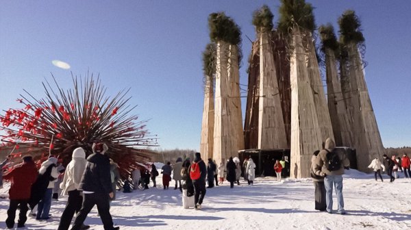 Пылающее сердце Данко: в Никола-Ленивце готовят сожжение масштабной инсталляции