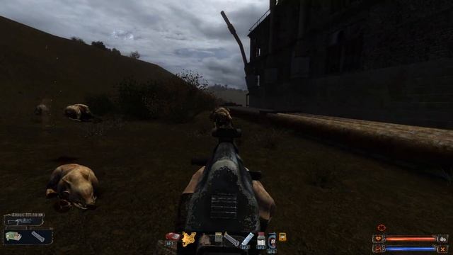 S T A L K E R: Судьба Зоны 0.8.1 Серия 9 Раньше бы так арты находить...