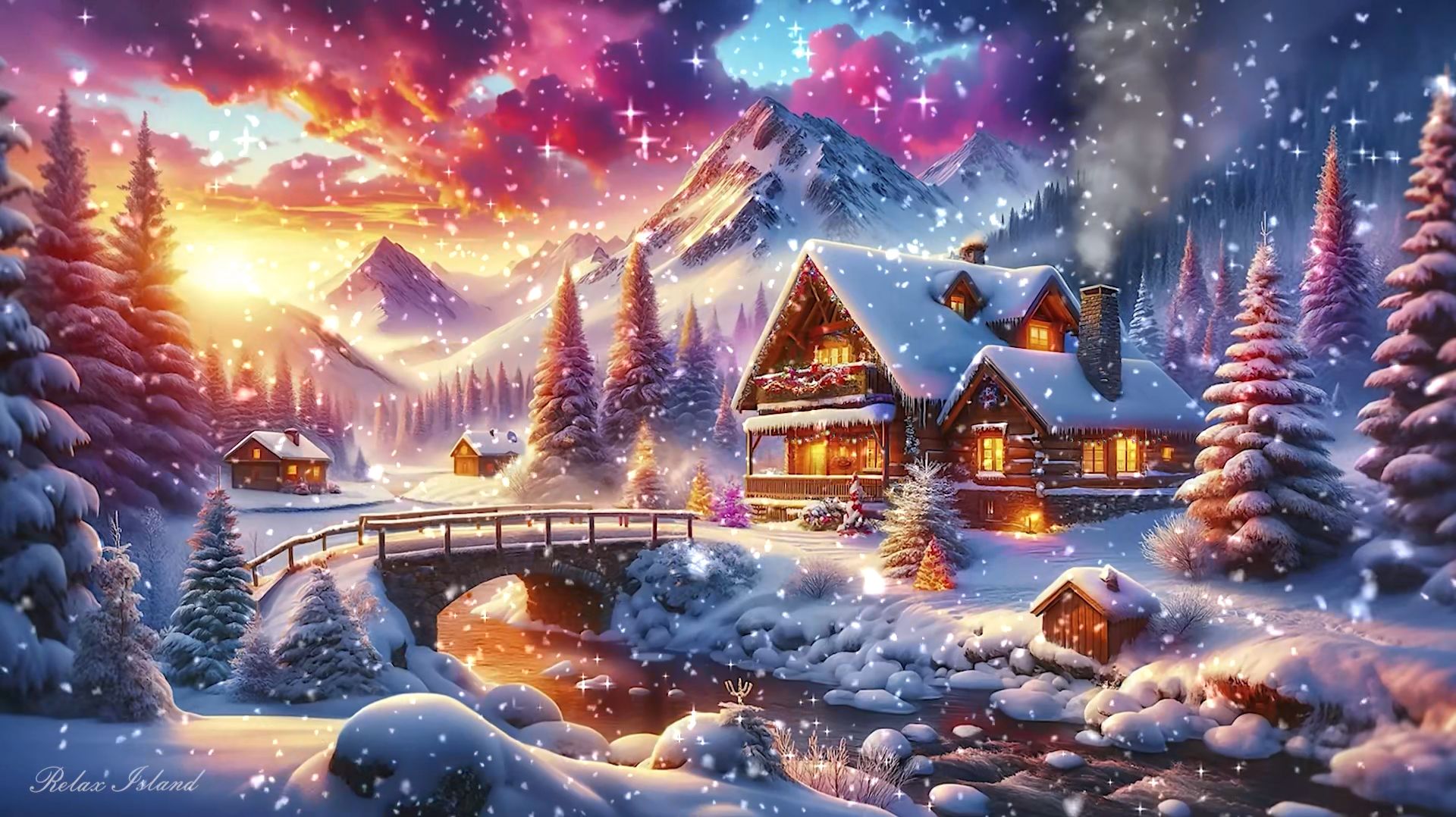 ❄️ ОЧЕНЬ КРАСИВАЯ УСПОКАИВАЮЩАЯ МУЗЫКА ДЛЯ СНА 🎵 ЗИМНЯЯ РАССЛАБЛЯЮЩАЯ МУЗЫКА ДЛЯ ДУШИ В ЛЕСУ смотреть онлайн