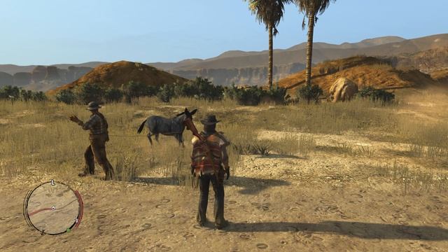 RDR. Сел на мула