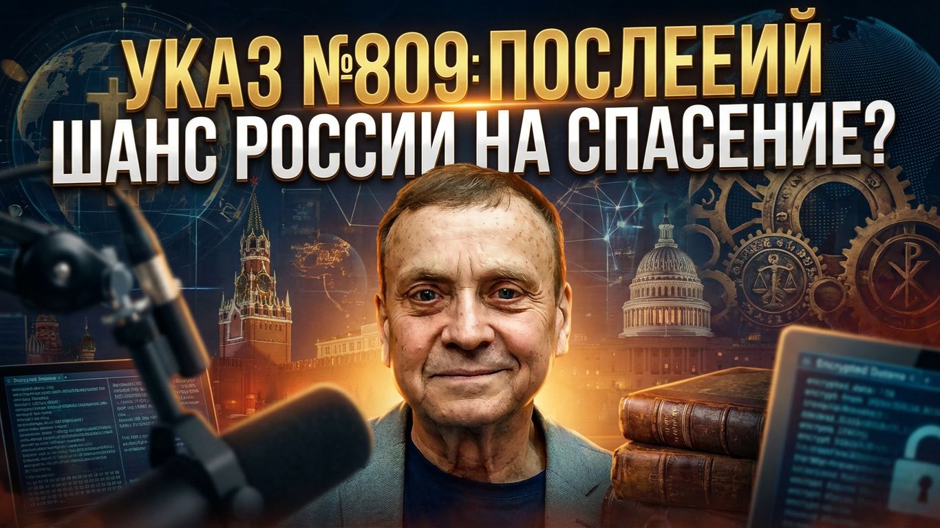 Виктор Ефимов | Указ №809: Последний шанс России на спасение? смотреть онлайн