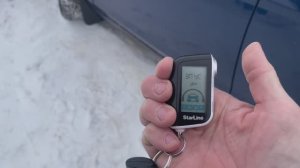 Starline A96. Дистанционный запуск (автозапуск).