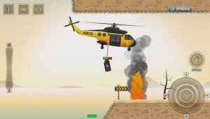 ВЕРТОЛЕТ РАЗБИЛСЯ.    ПОДЪЕМНЫЙ КРАН ГРУЗИТ ГРУЗ. МУЛЬТФИЛЬМ