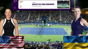 (4) 🇺🇸Джессика Пегула - (7) 🇺🇦Элина Свитолина