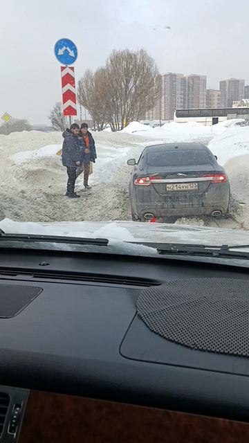 Продолжение снега в Москве в феврале 2026