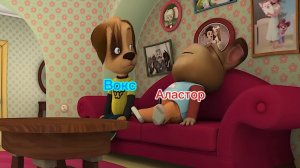 Аластор и Вокс Отель Хазбин