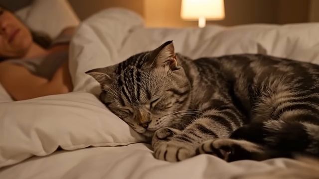 Если Ваша Кошка Спит с Вами Каждую Ночь, ВОТ ЧТО ЭТО ЗНАЧИТ!
