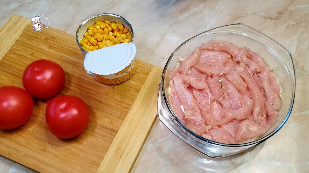 Беру банку кукурузы и Куриное мясо, и готовлю Гениальный Ужин!! Вкуснота из простых продуктов!! смотреть онлайн