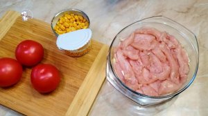 Беру банку кукурузы и Куриное мясо, и готовлю Гениальный Ужин!! Вкуснота из простых продуктов!!