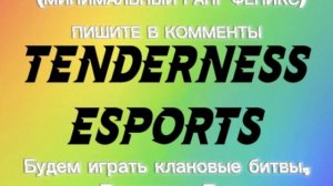 НАБОР В КЛАН (TNDSS)