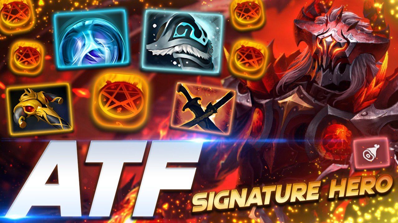 ATF DOOM - Signature Hero — профессиональный геймплей в Dota 2 [Смотри и учись]