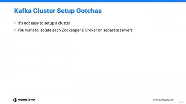 98. Kafka Cluster Setup High Level Architecture Overview